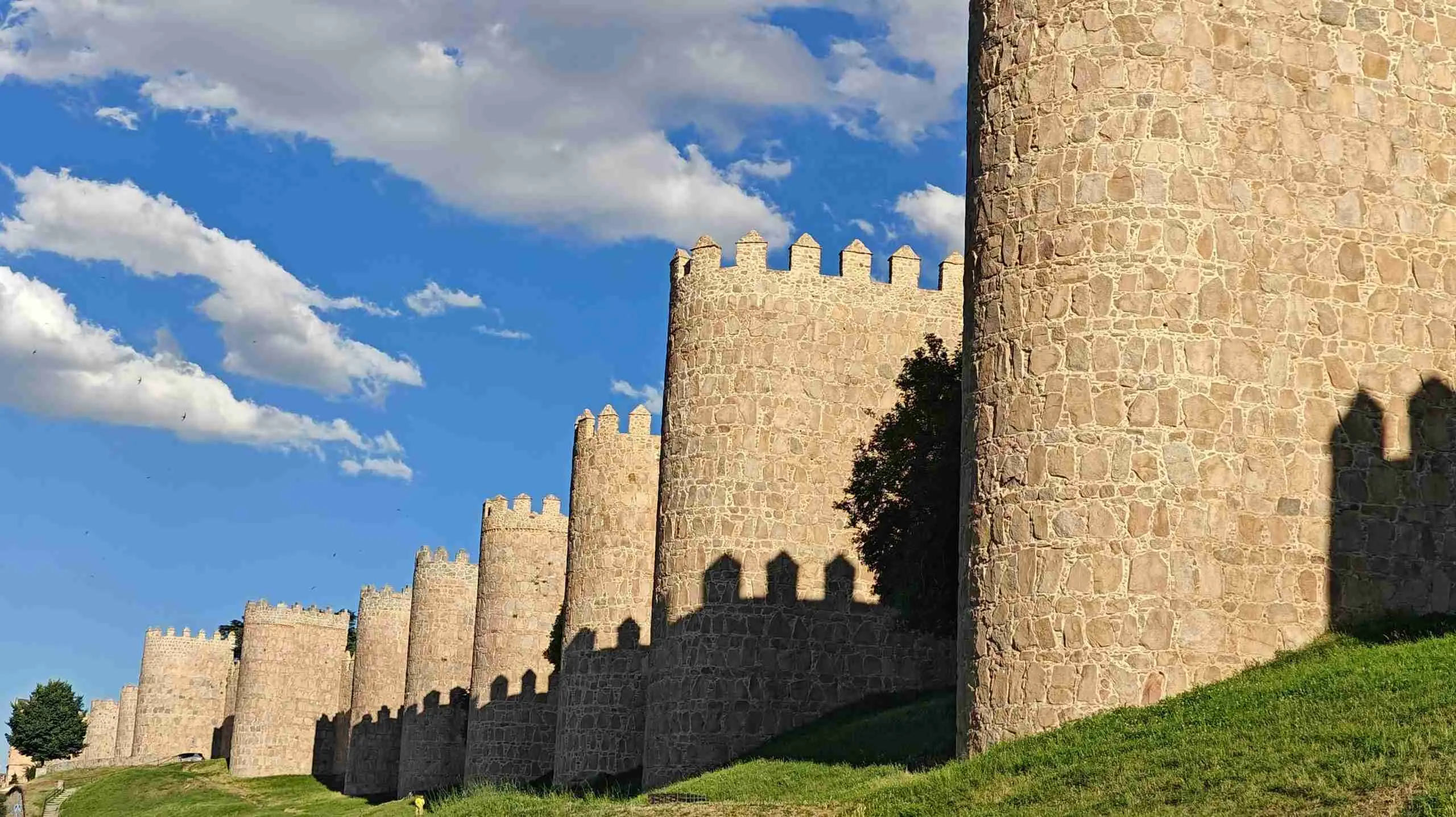 The medieval walls of Ávila